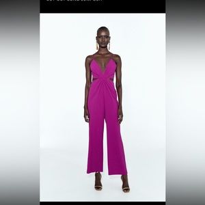 Zara Magenta jumpsuit XL